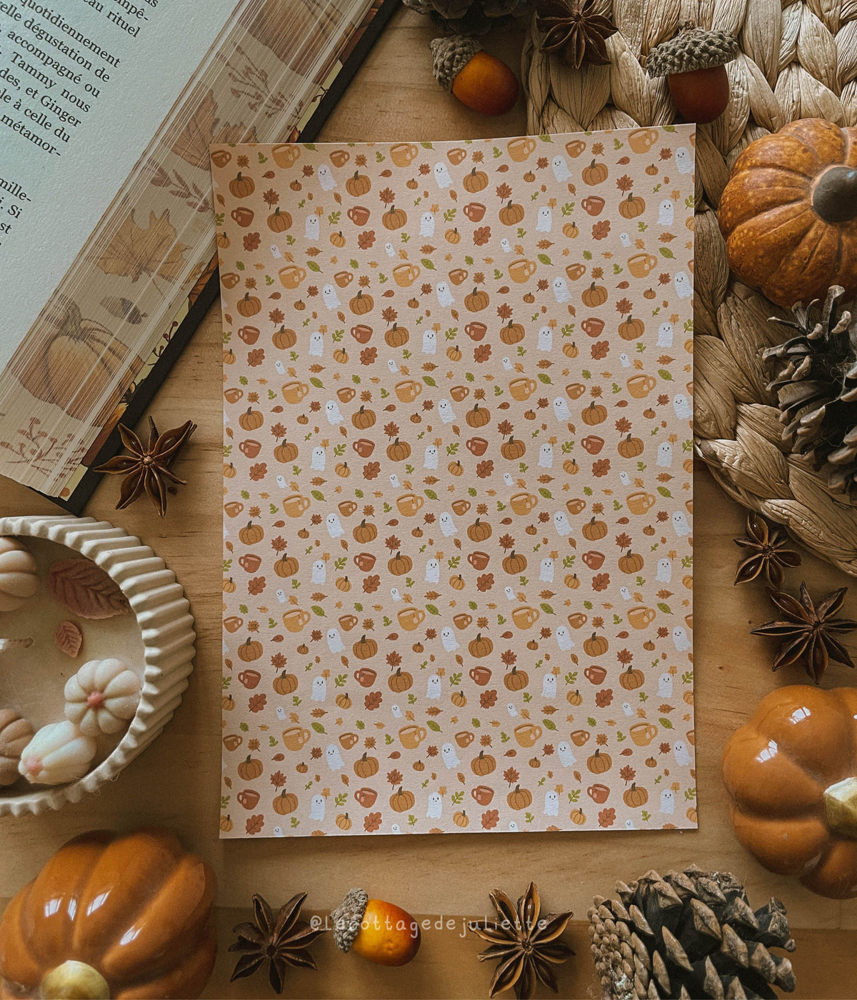 Set de papiers d'Halloween
