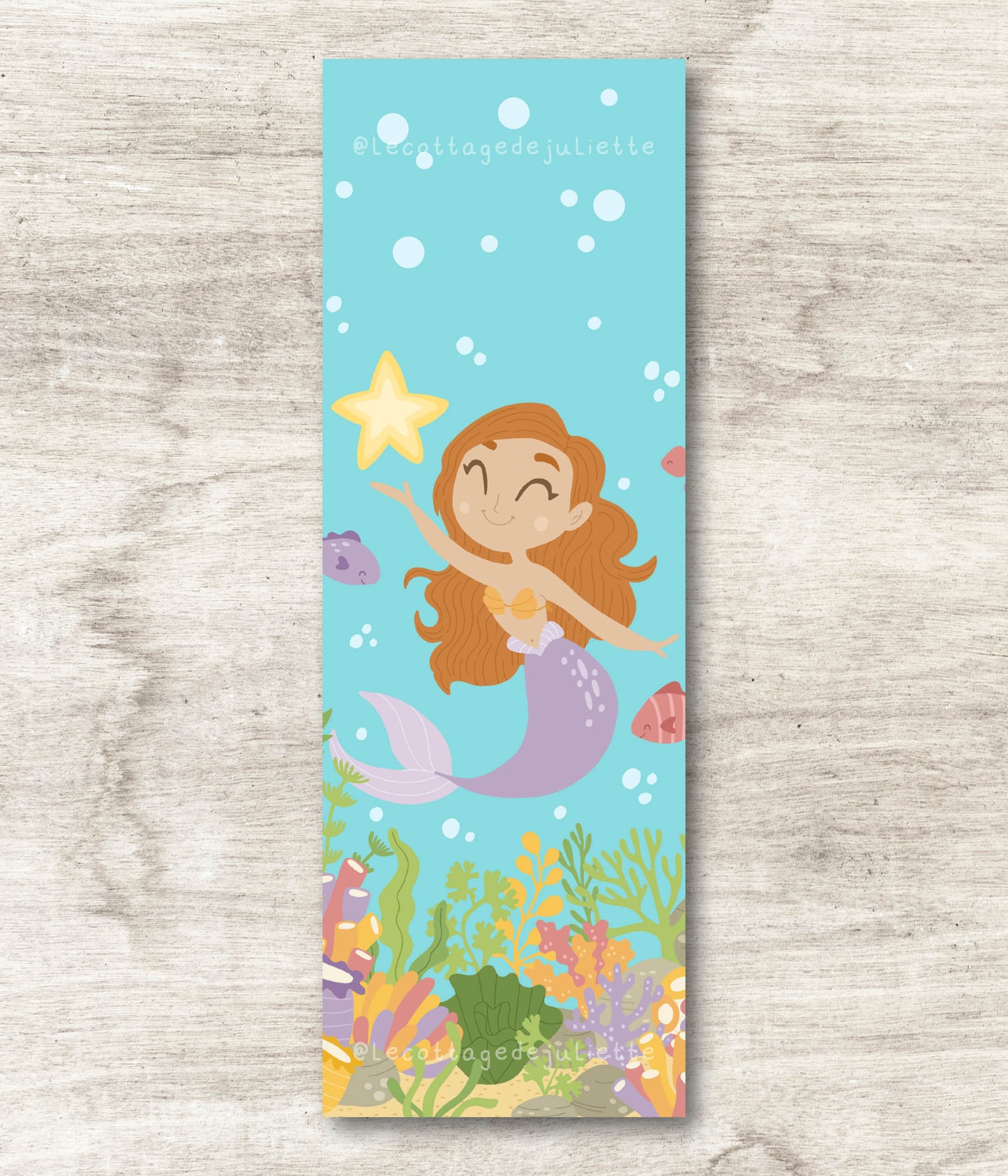 Marque-page "Beautiful Mermaid"