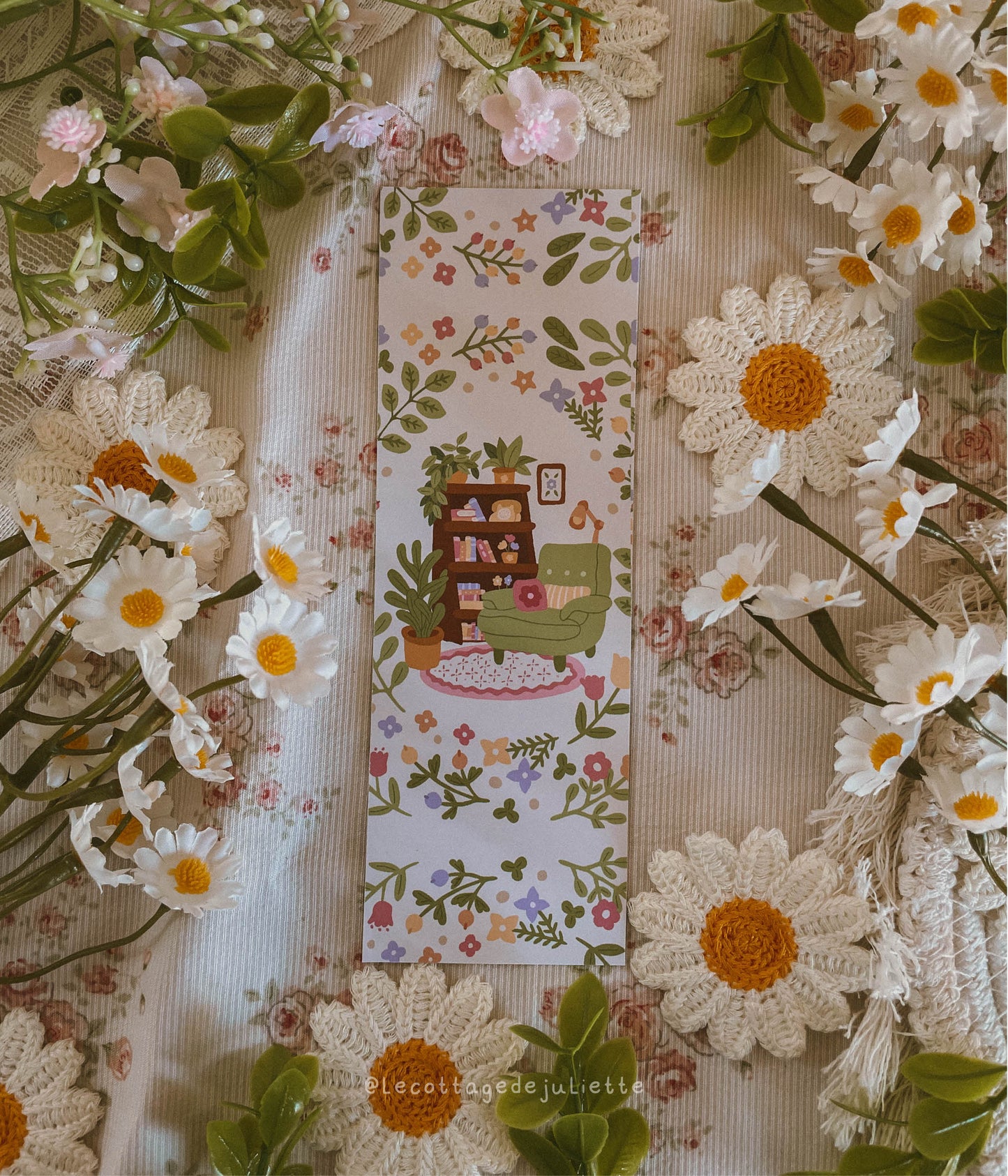 Marque-page "Cozy spring corner"