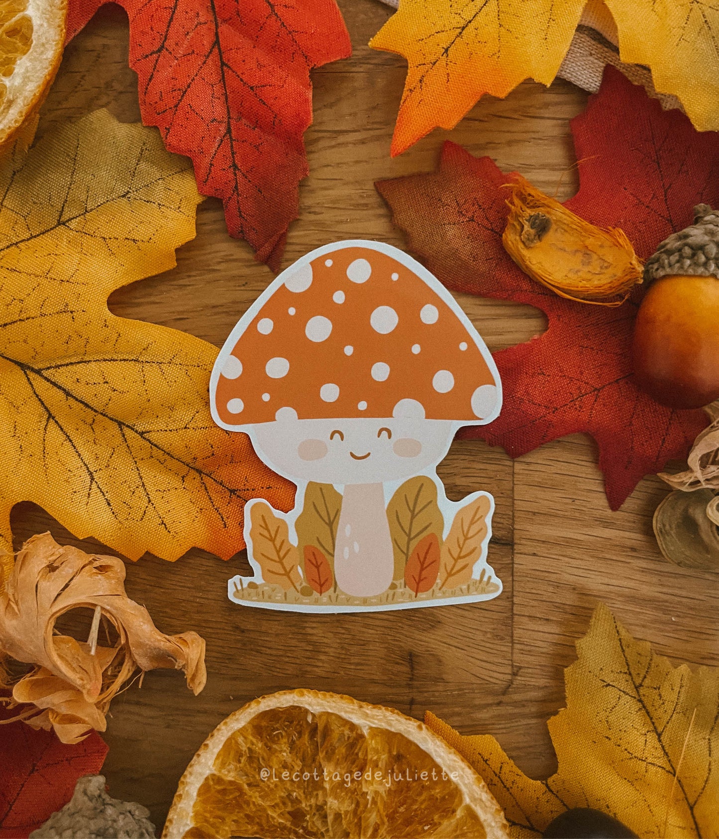 Sticker "Cute mushroom"