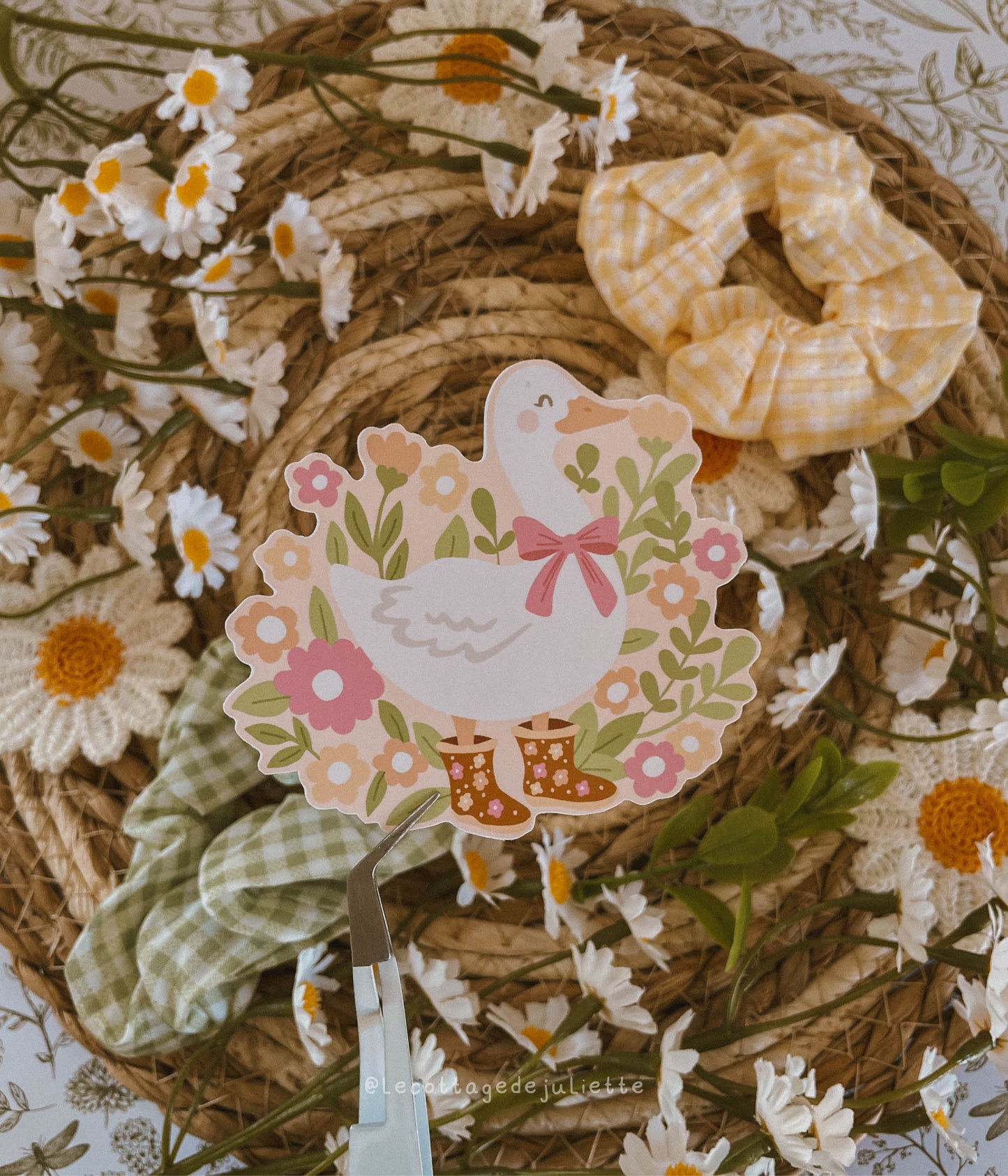 Sticker "L'oie du jardin"