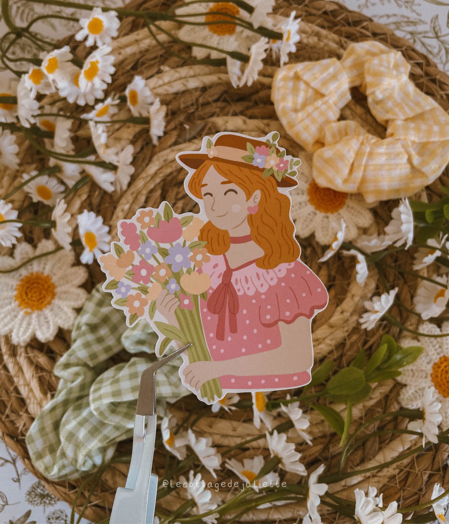 Sticker "La fille de l'été"