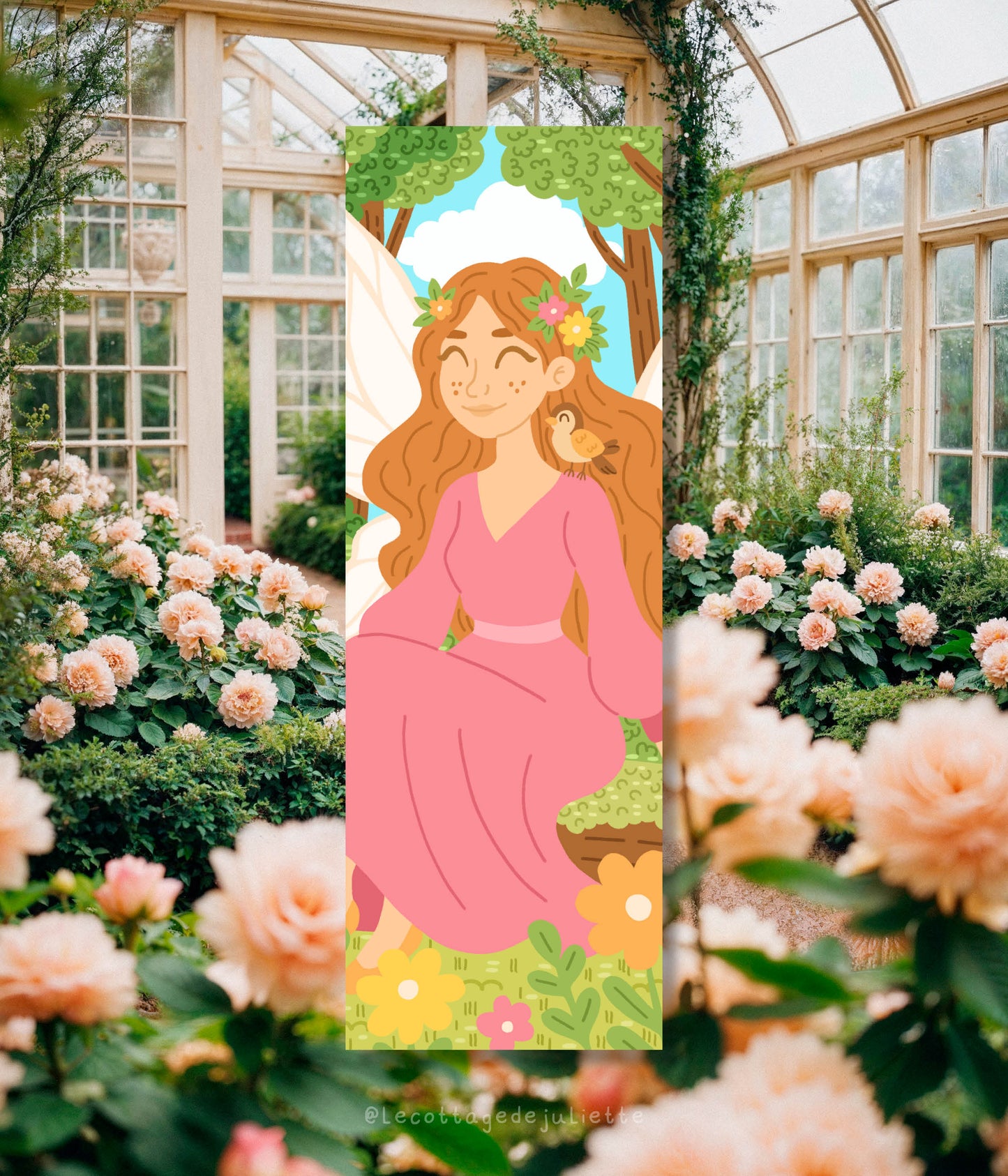 Marque-page "La forêt enchantée"