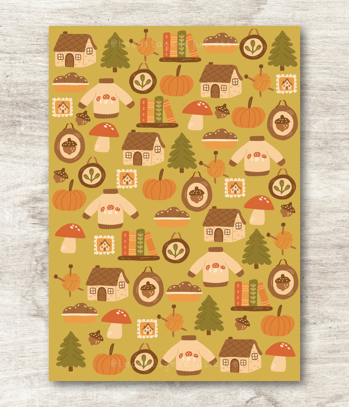 Illustration "Les essentiels de l'automne"