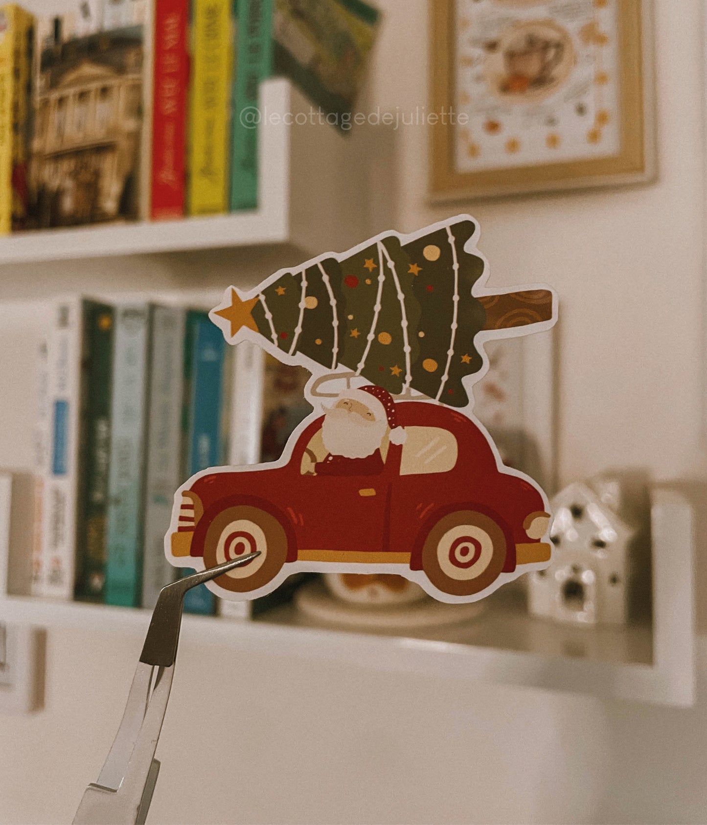 Sticker " Le voyage du père Noël"