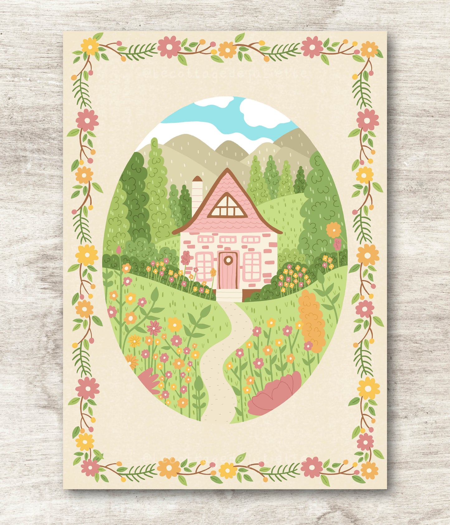 Illustration "Magical Summer"