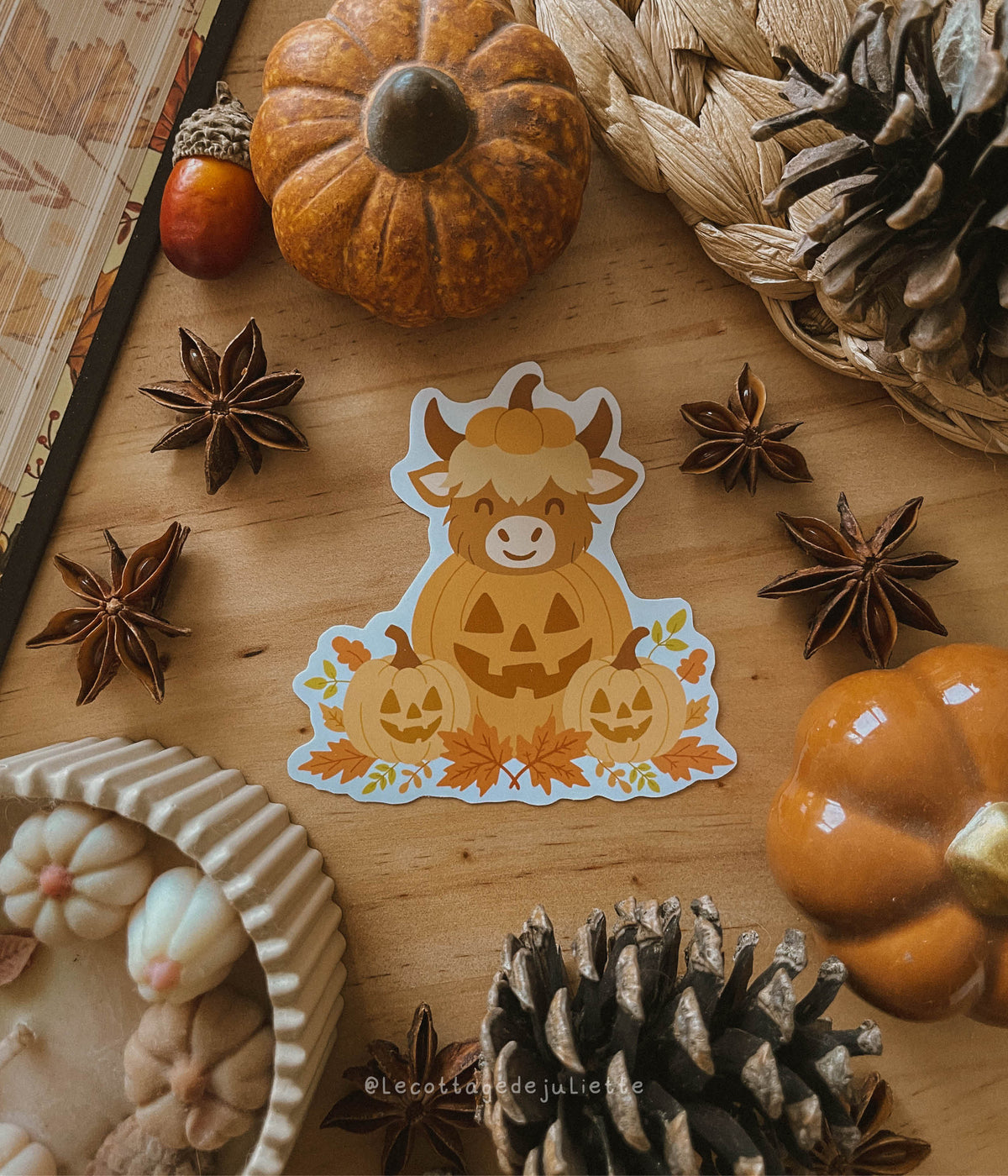 Sticker "Spooky Cow"