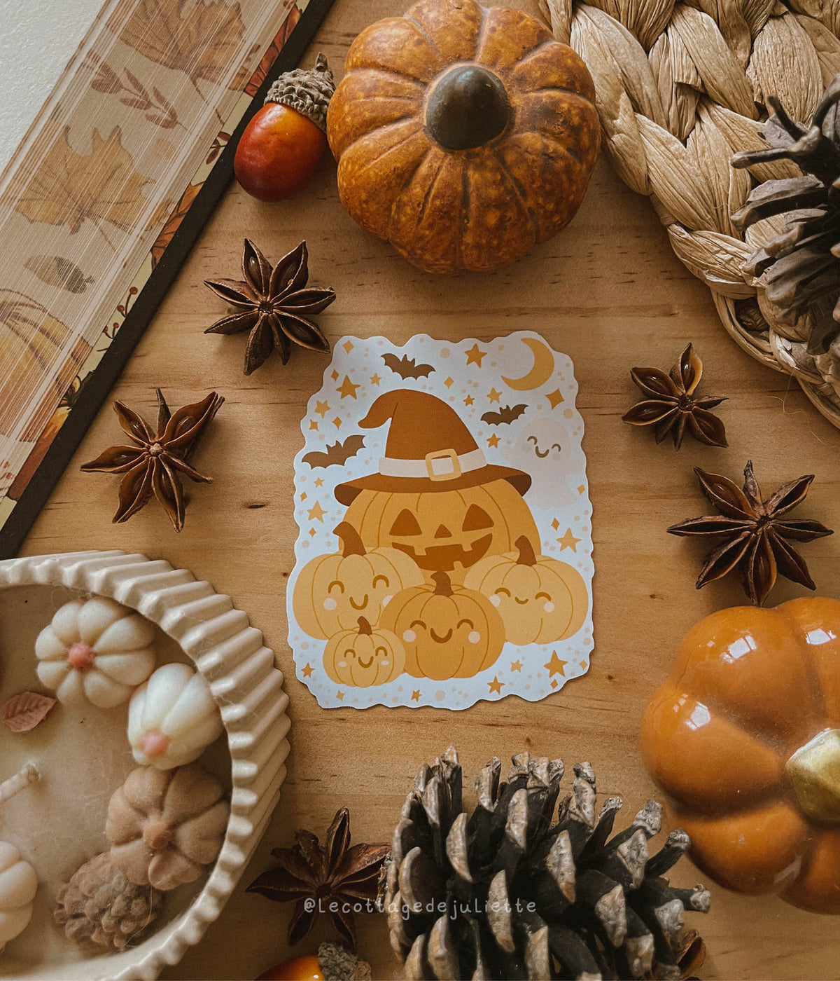 Sticker "Spooky pumpkins"