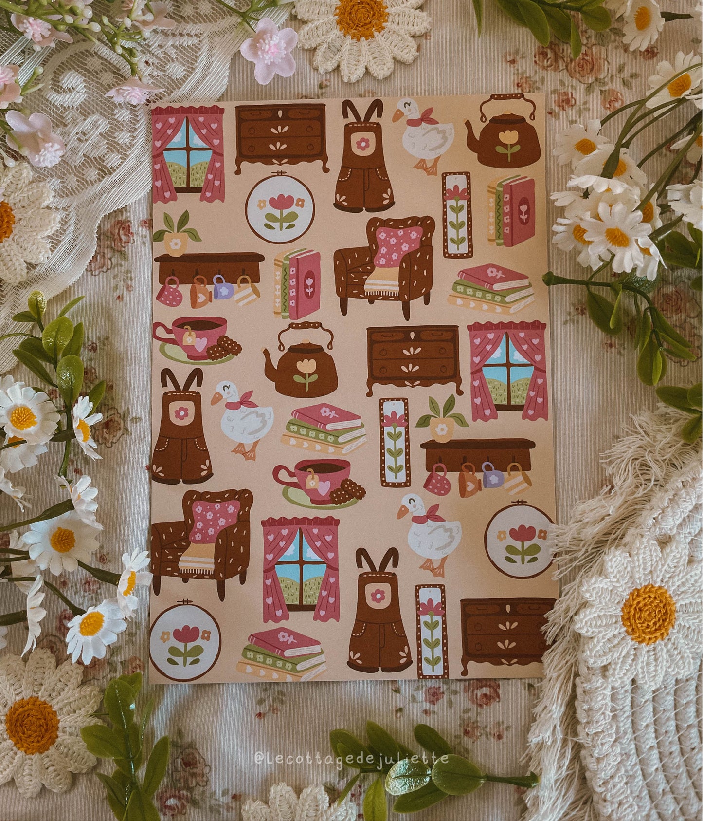 Illustration "Spring Cottage"