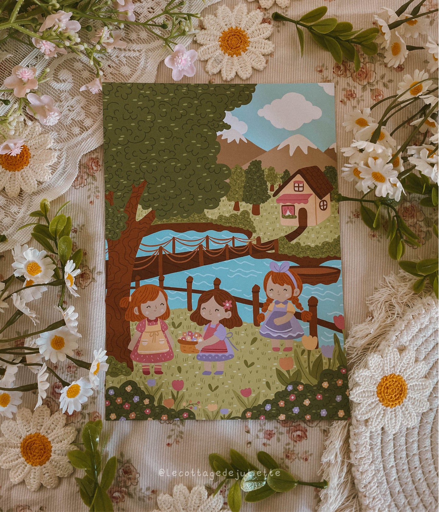 Illustration "Spring harvest"