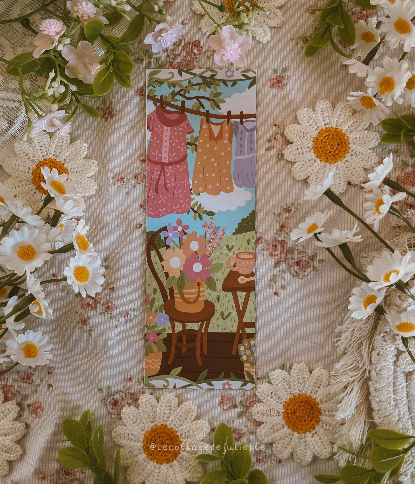 Marque-page "Spring scene"