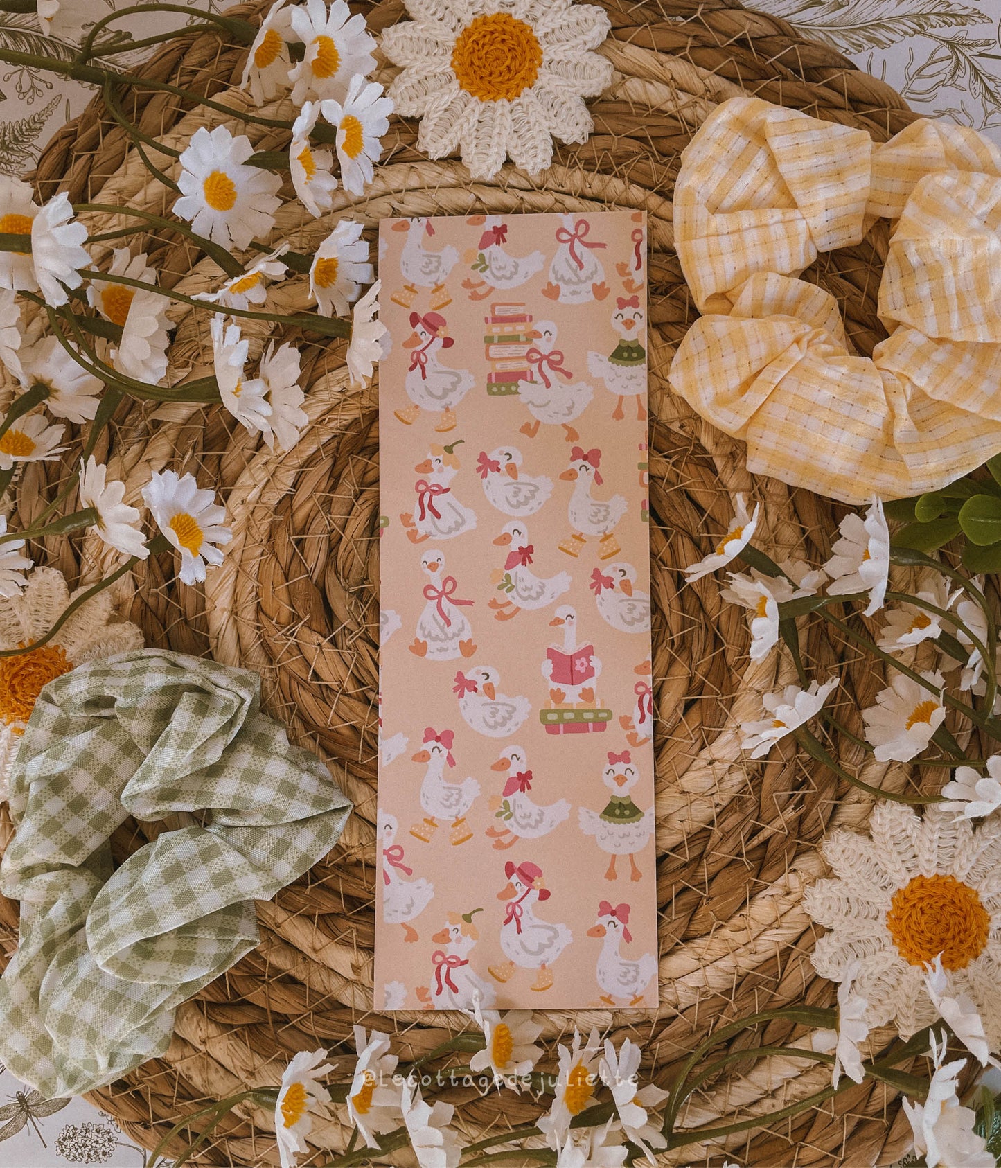 Marque-page "The cute geese"