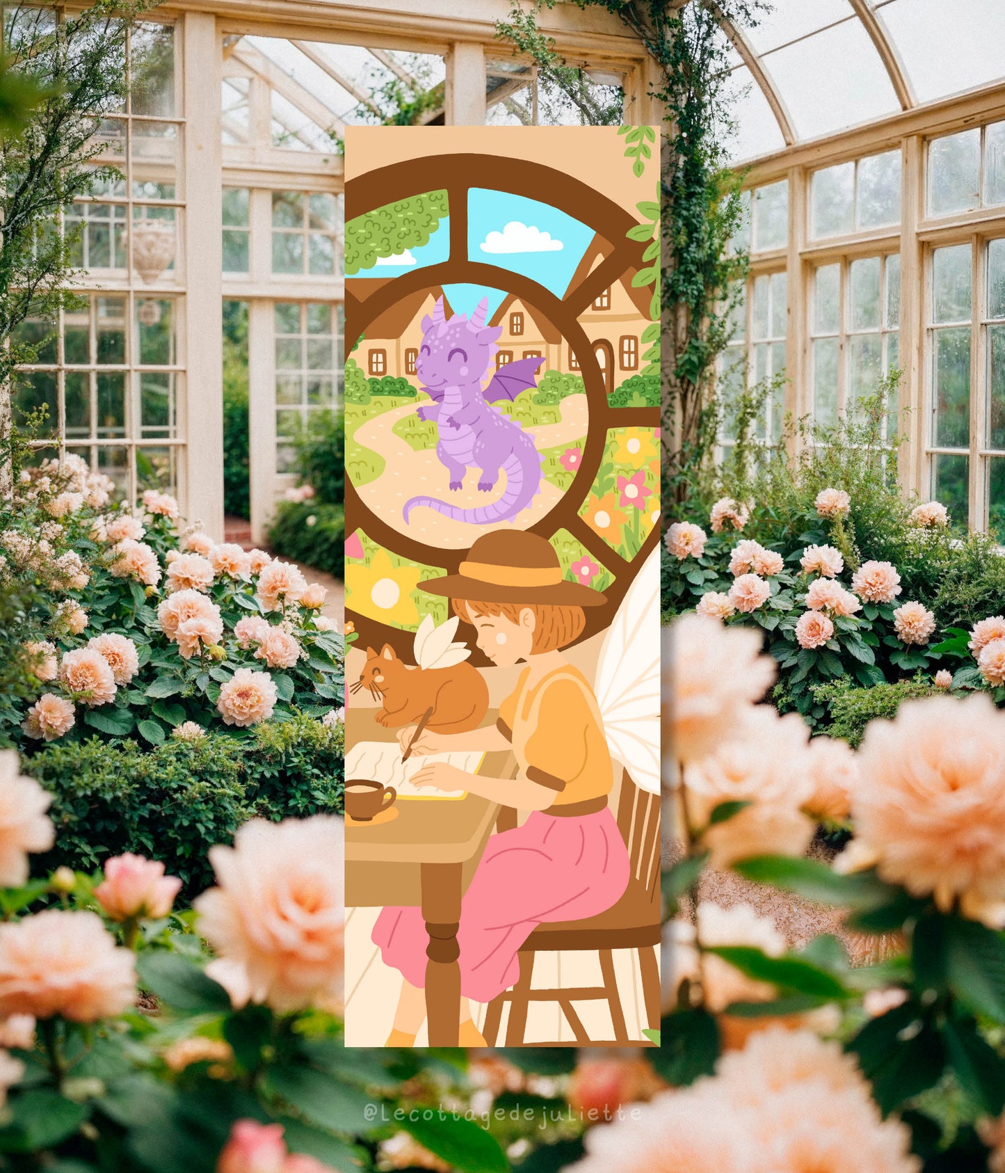 Marque-page "The fairy's office"
