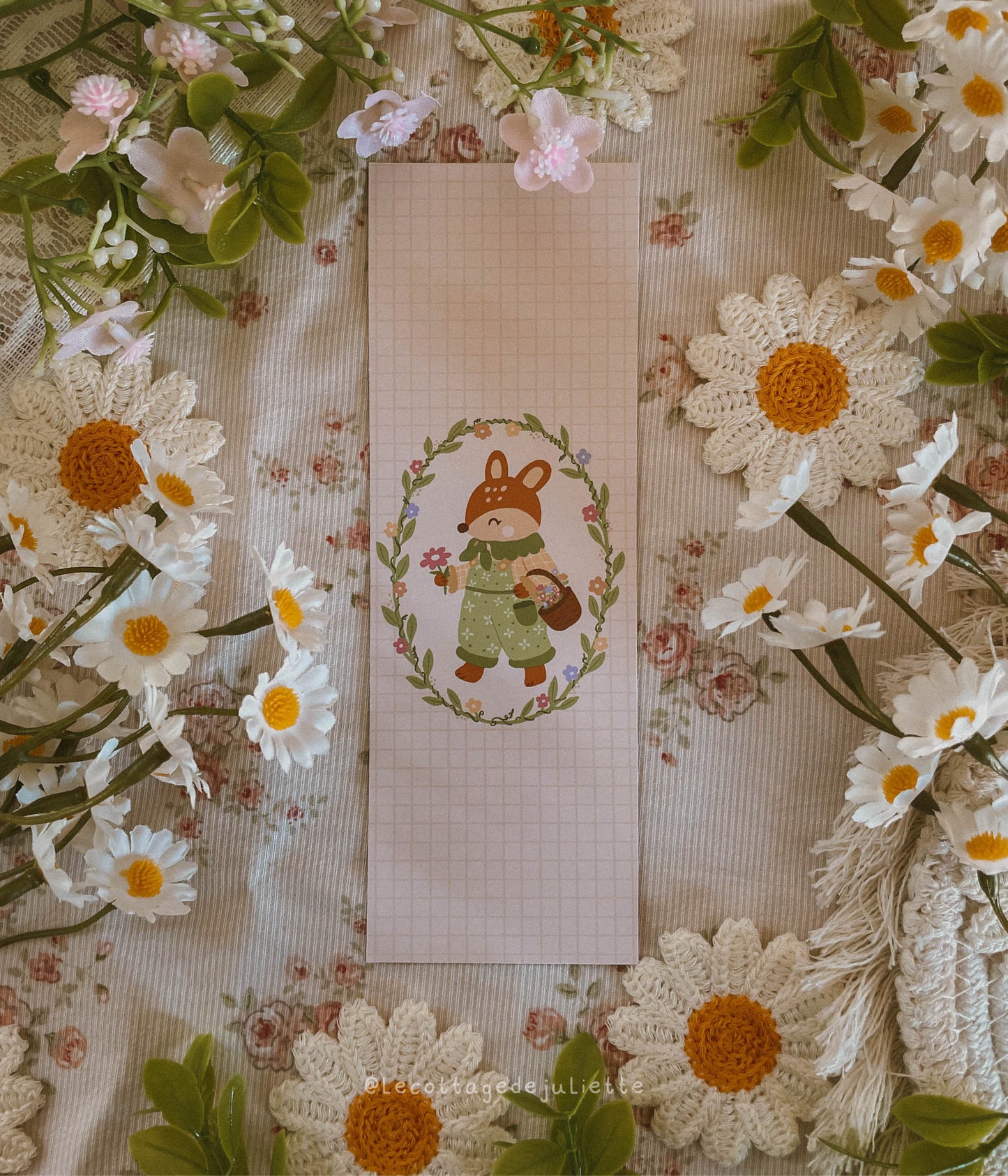 Marque-page "The spring doe"