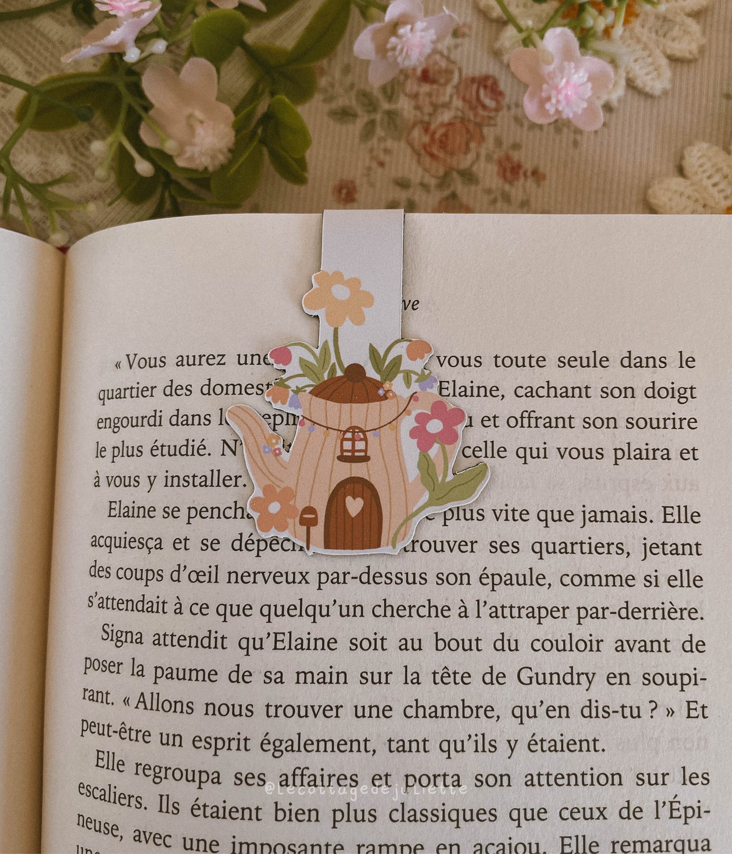Marque-page magnétique "The the house"
