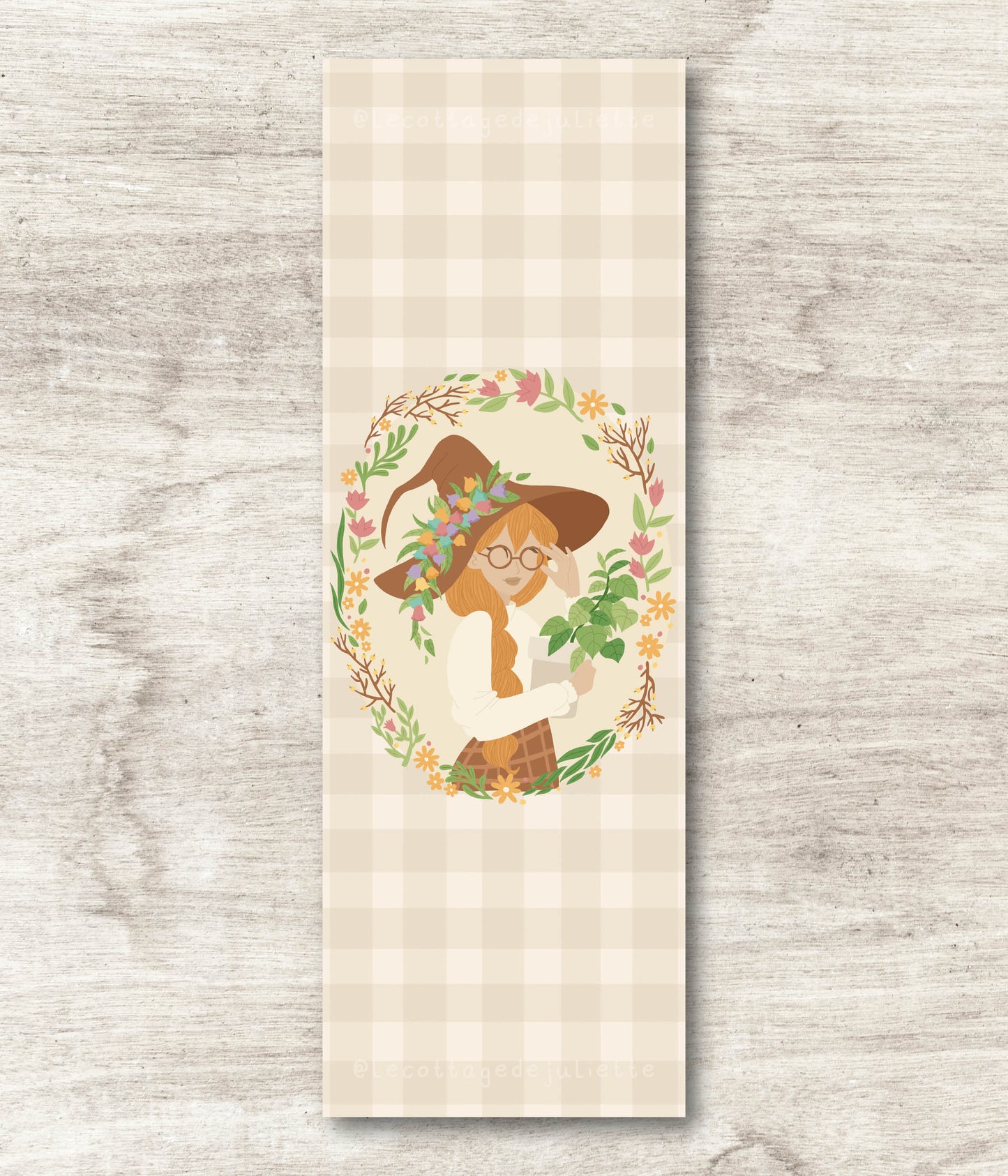 Marque-page "The garden witch"