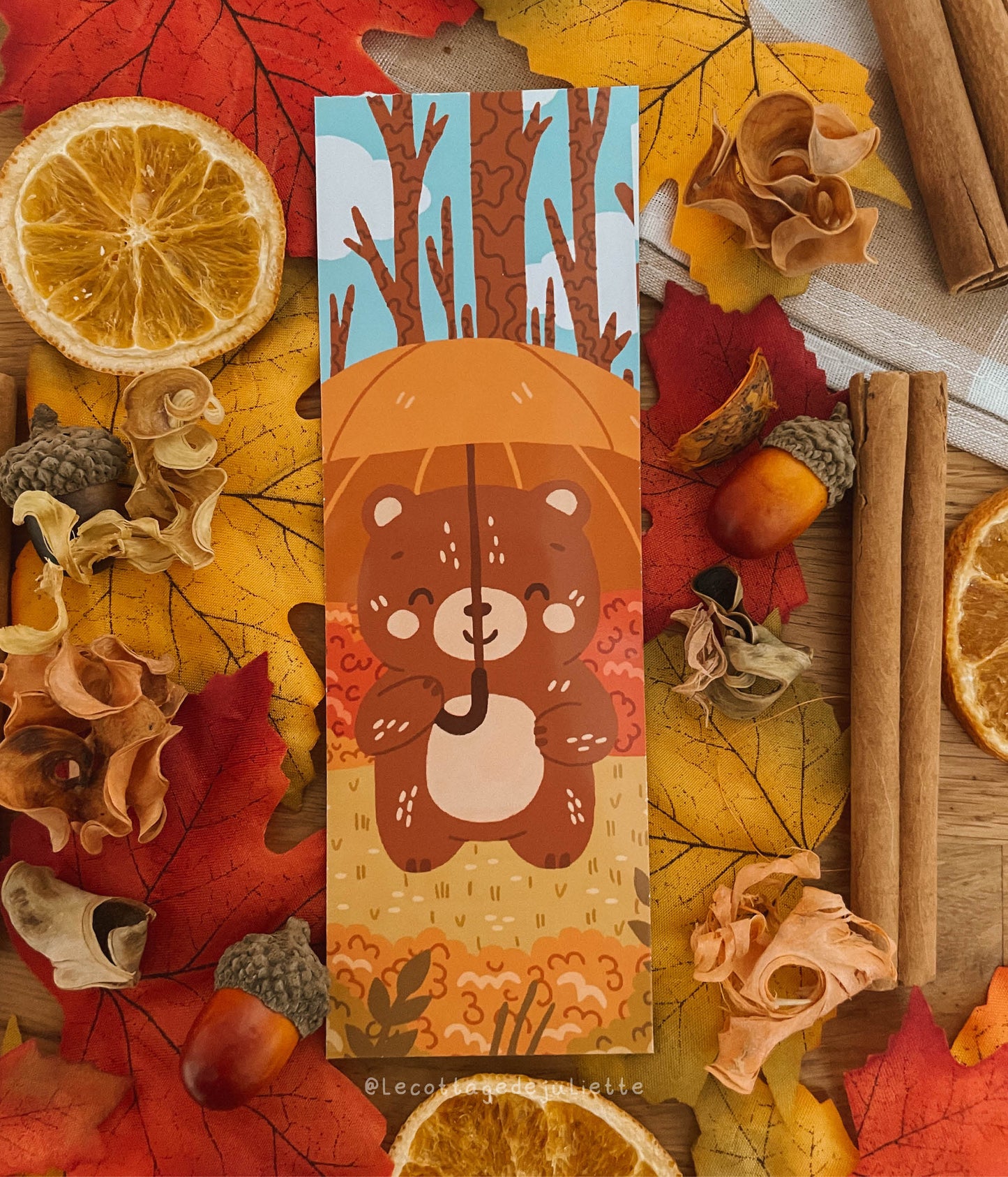 Marque-page "The world of the bear"