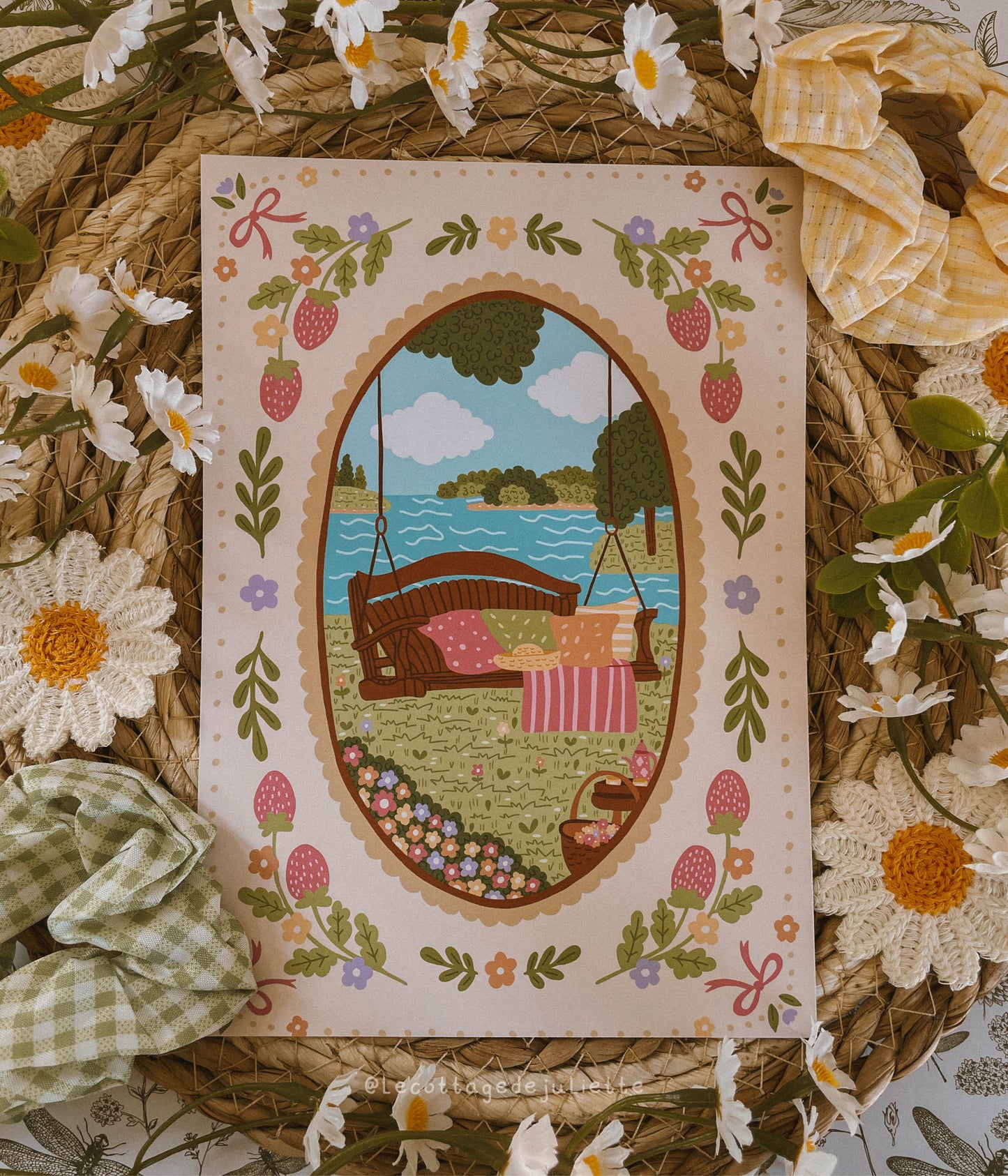 Illustration "Un été paisible"