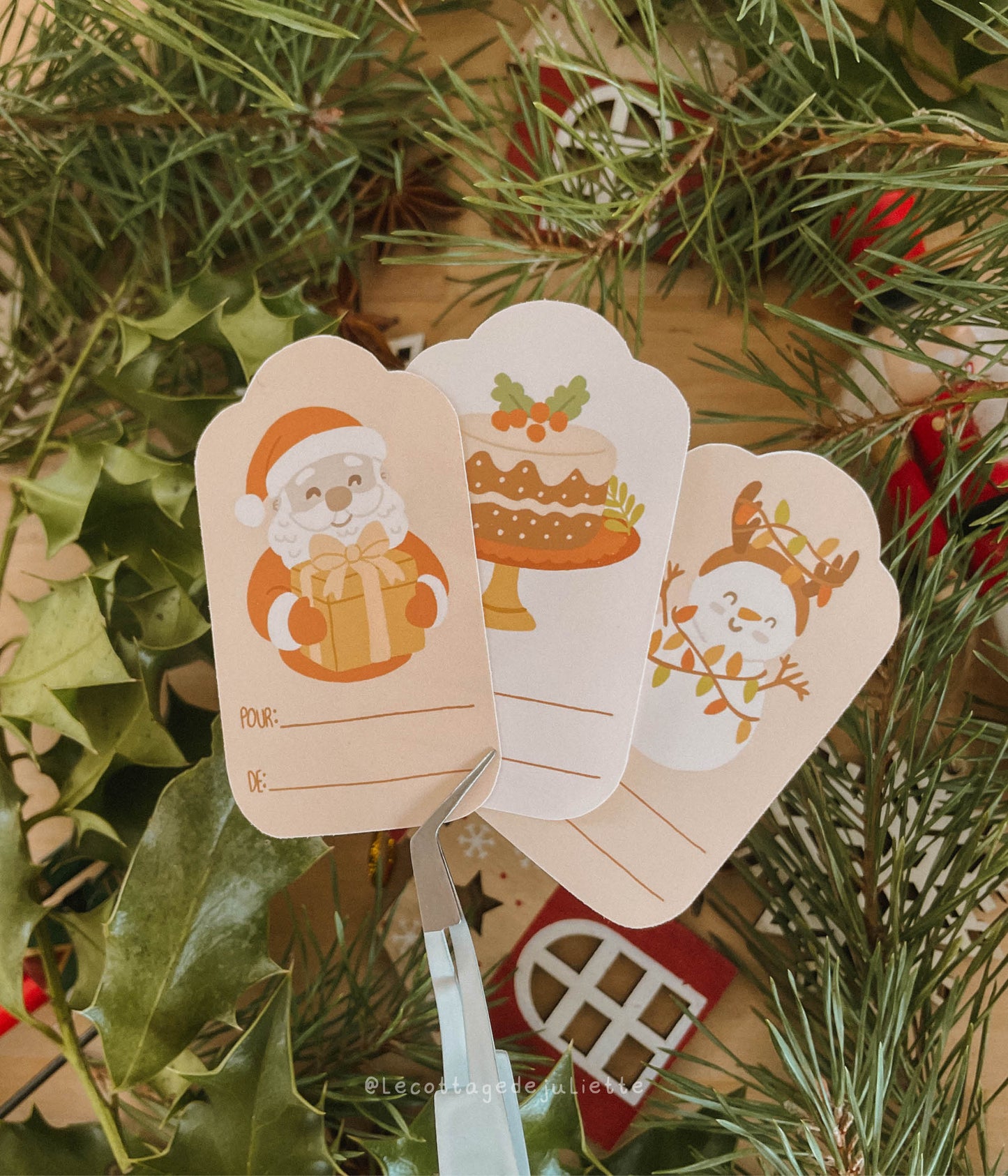 Les stickers cadeaux