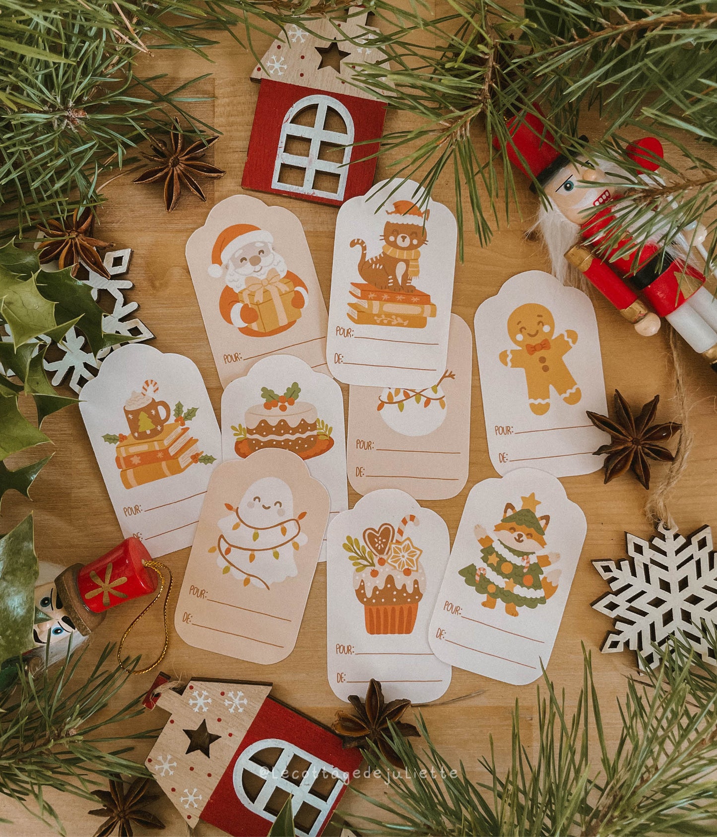 Les stickers cadeaux