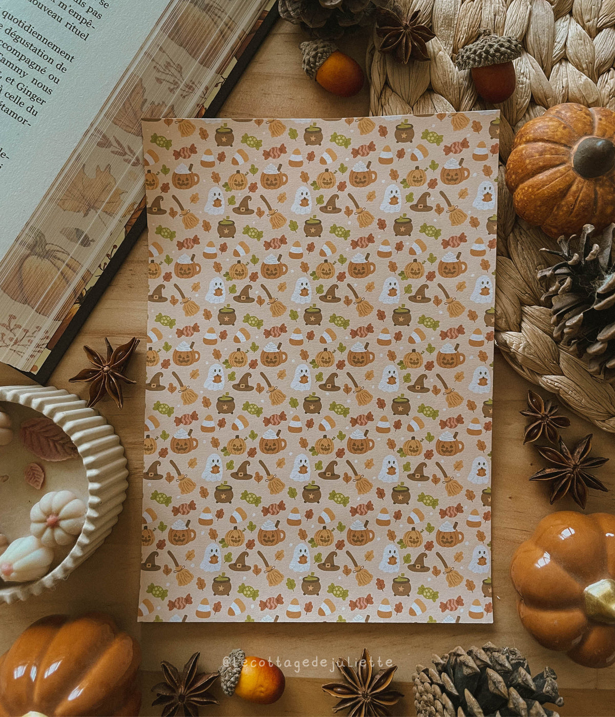 Set de papiers d'Halloween