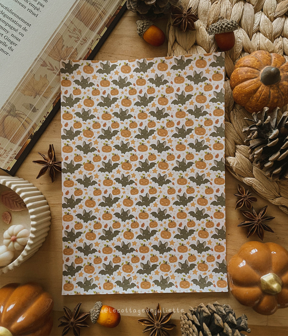 Set de papiers d'Halloween