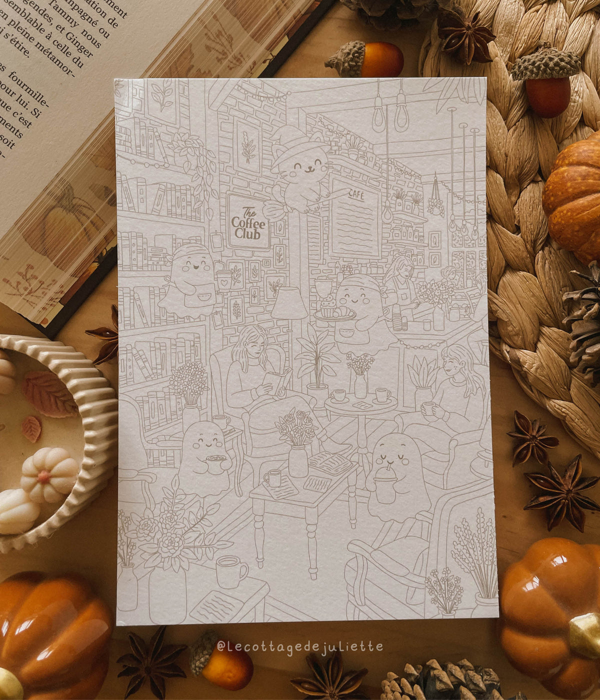 Cartes à colorier "Spooky Halloween"