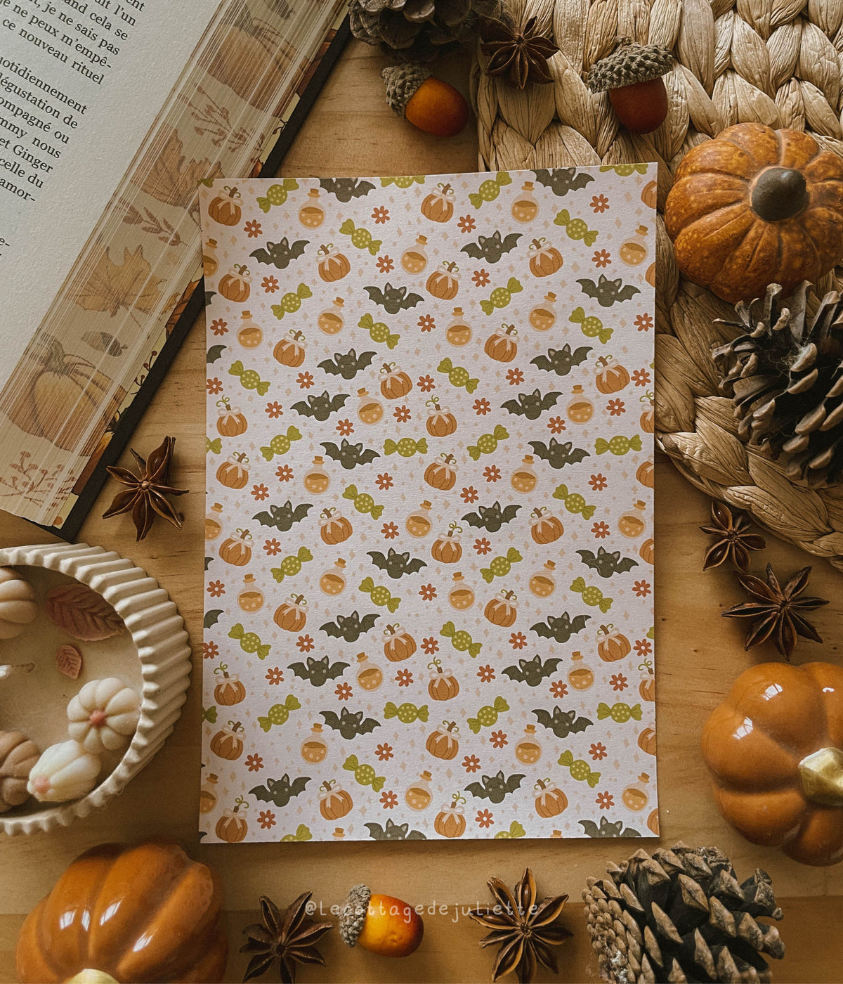 Set de papiers d'Halloween