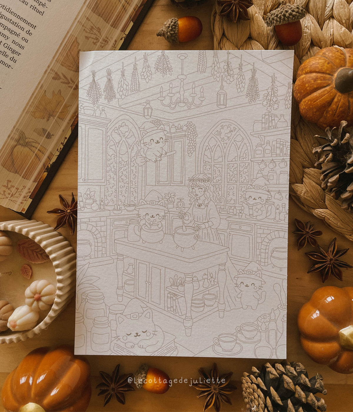 Cartes à colorier "Spooky Halloween"