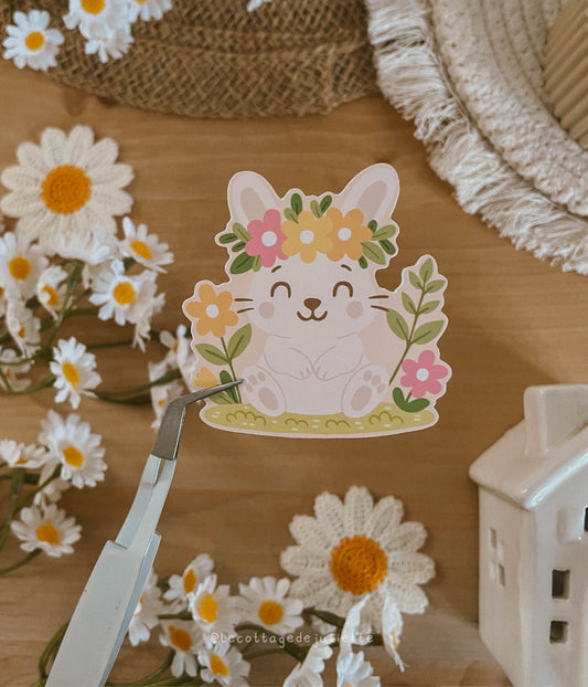 Sticker "A cute bunny"