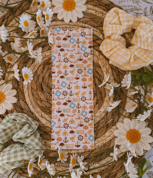 Marque-page "A summer at the sea"