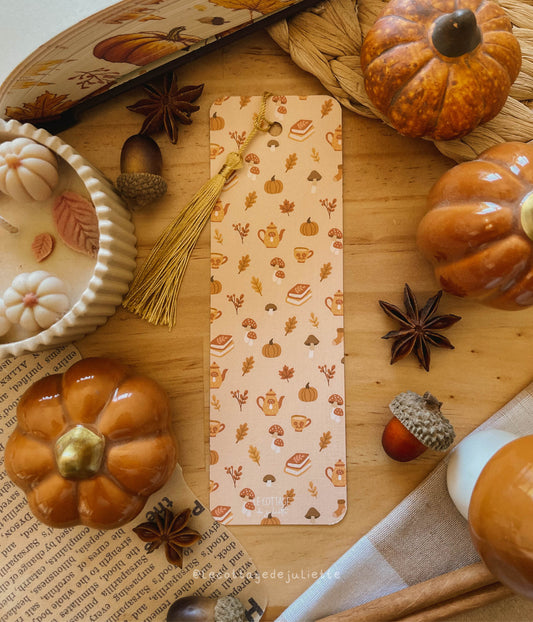 Marque-page "Automne cosy "