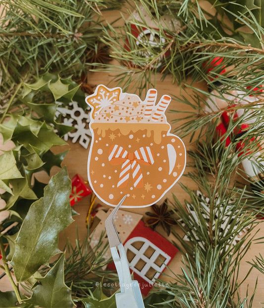 Sticker "Christmas hot chocolate"