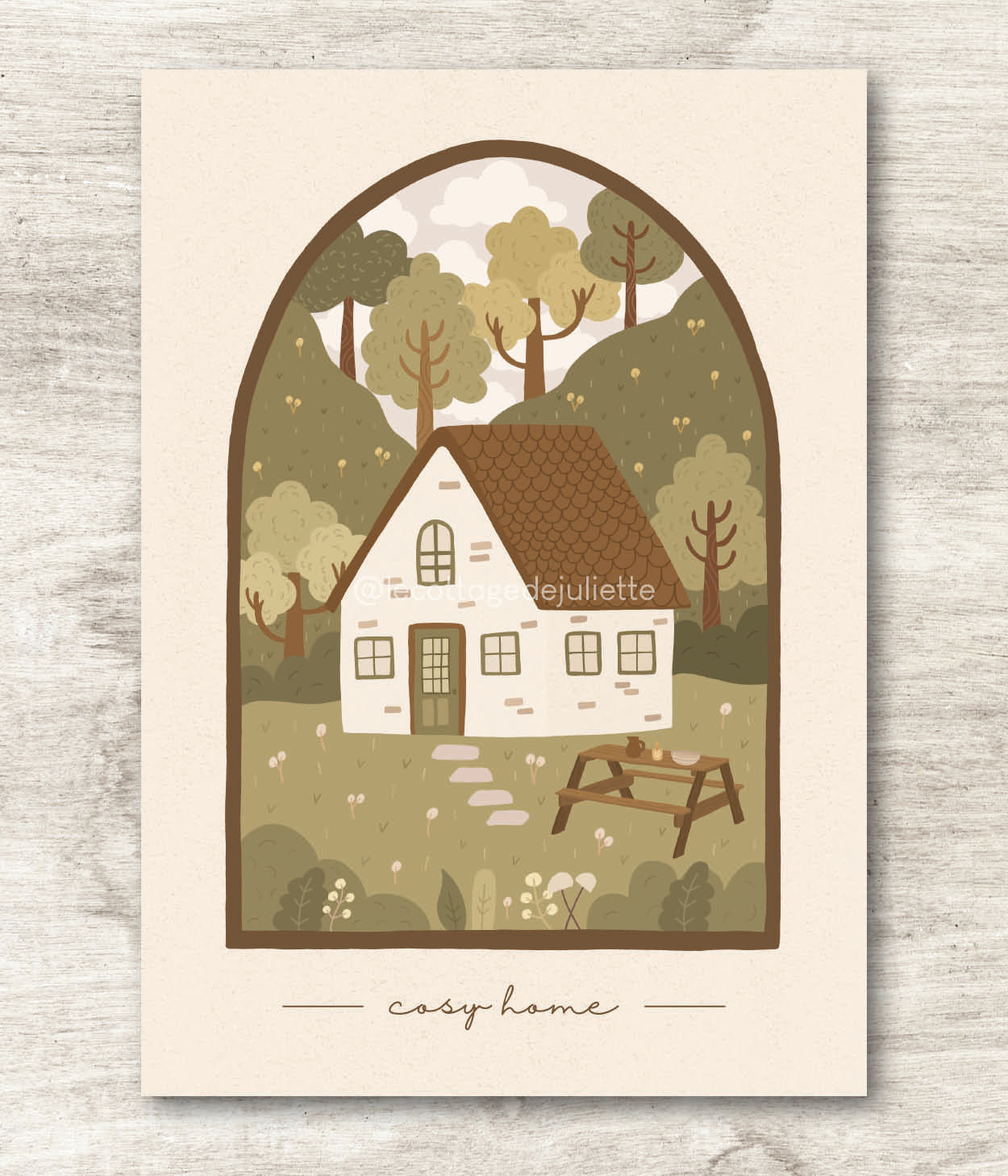 Illustration "Cosy Home"