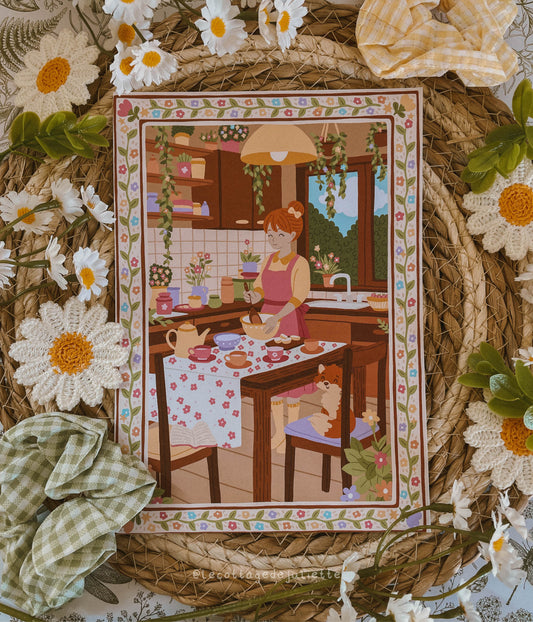 Illustration "Cuisine d'été"