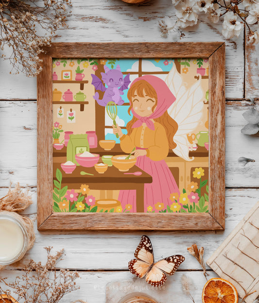 Illustration "Cuisine magique"