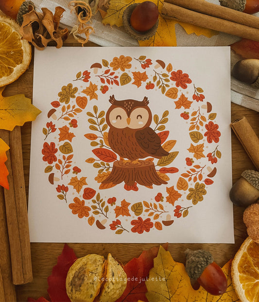 Illustration "Cute Autumn"