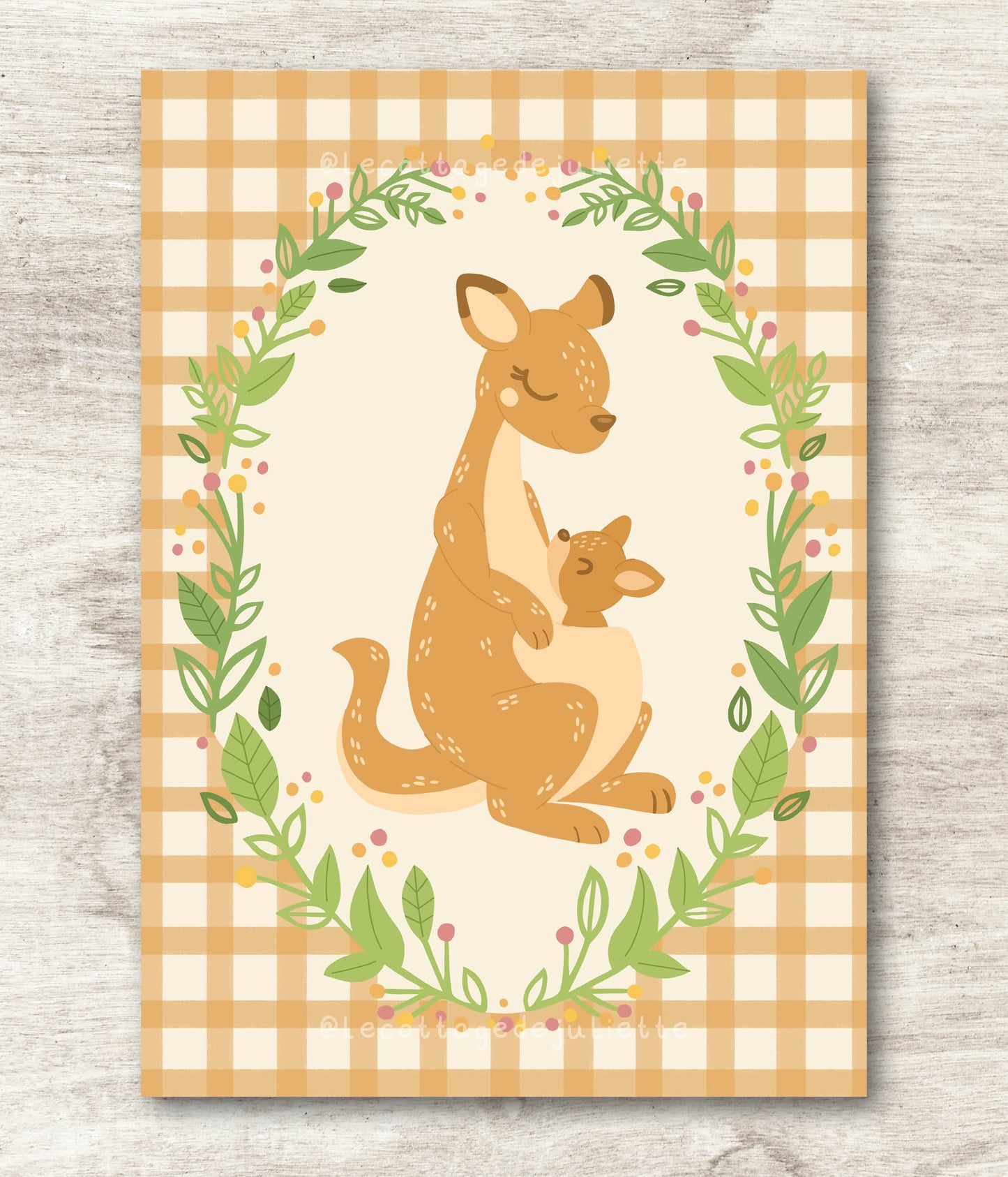 Illustration "Cute Kangaroo"