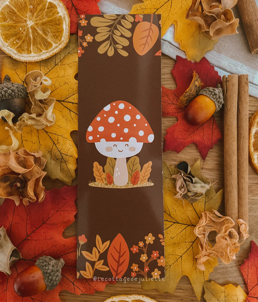 Marque-page "Cute mushroom"