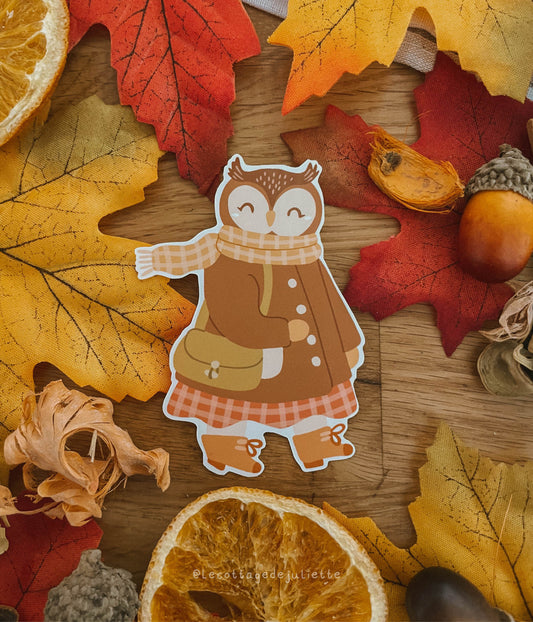 Sticker "En route vers l'automne"