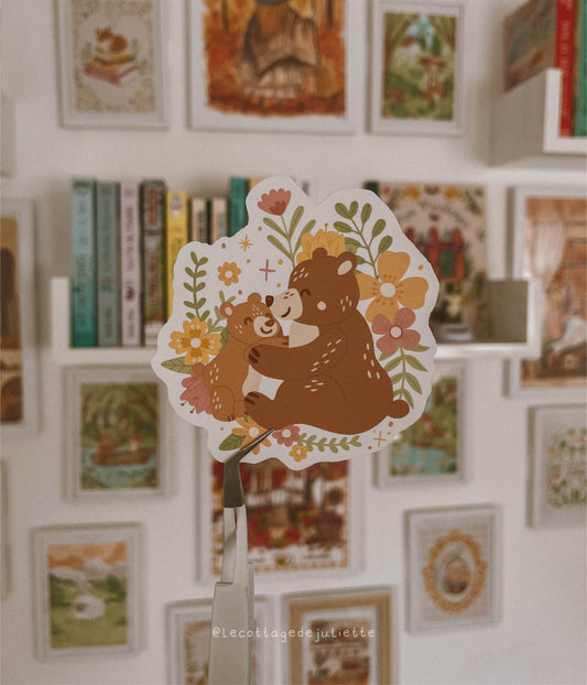 Sticker "The bear family"