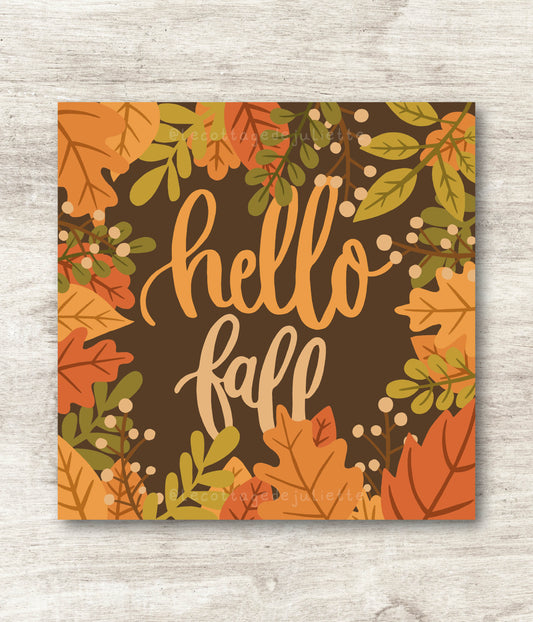 Illustration "Hello Fall"