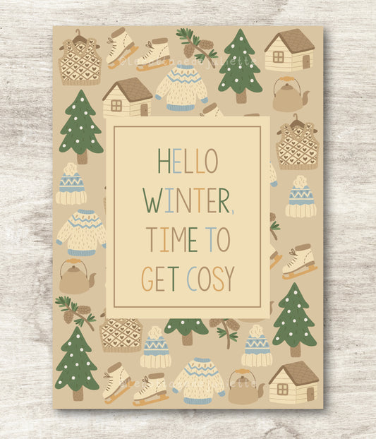 Illustration 'Hiver Cosy"