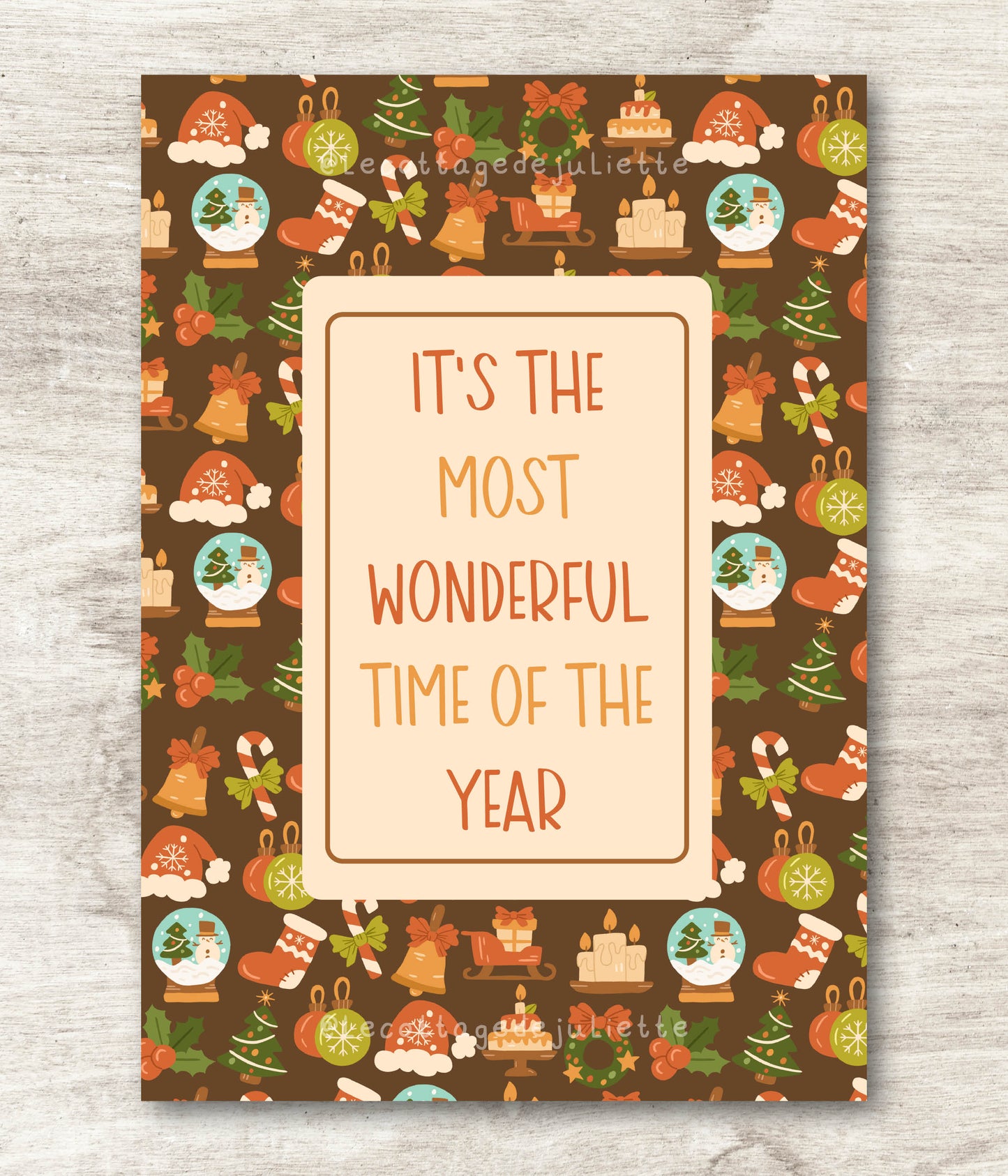 Illustration "It’s the most wonderful time of the year"