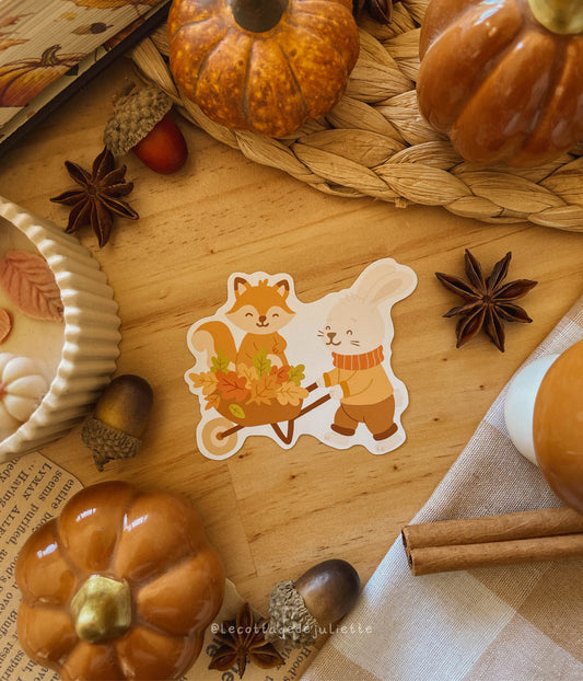 Sticker "Jardinage d'automne"