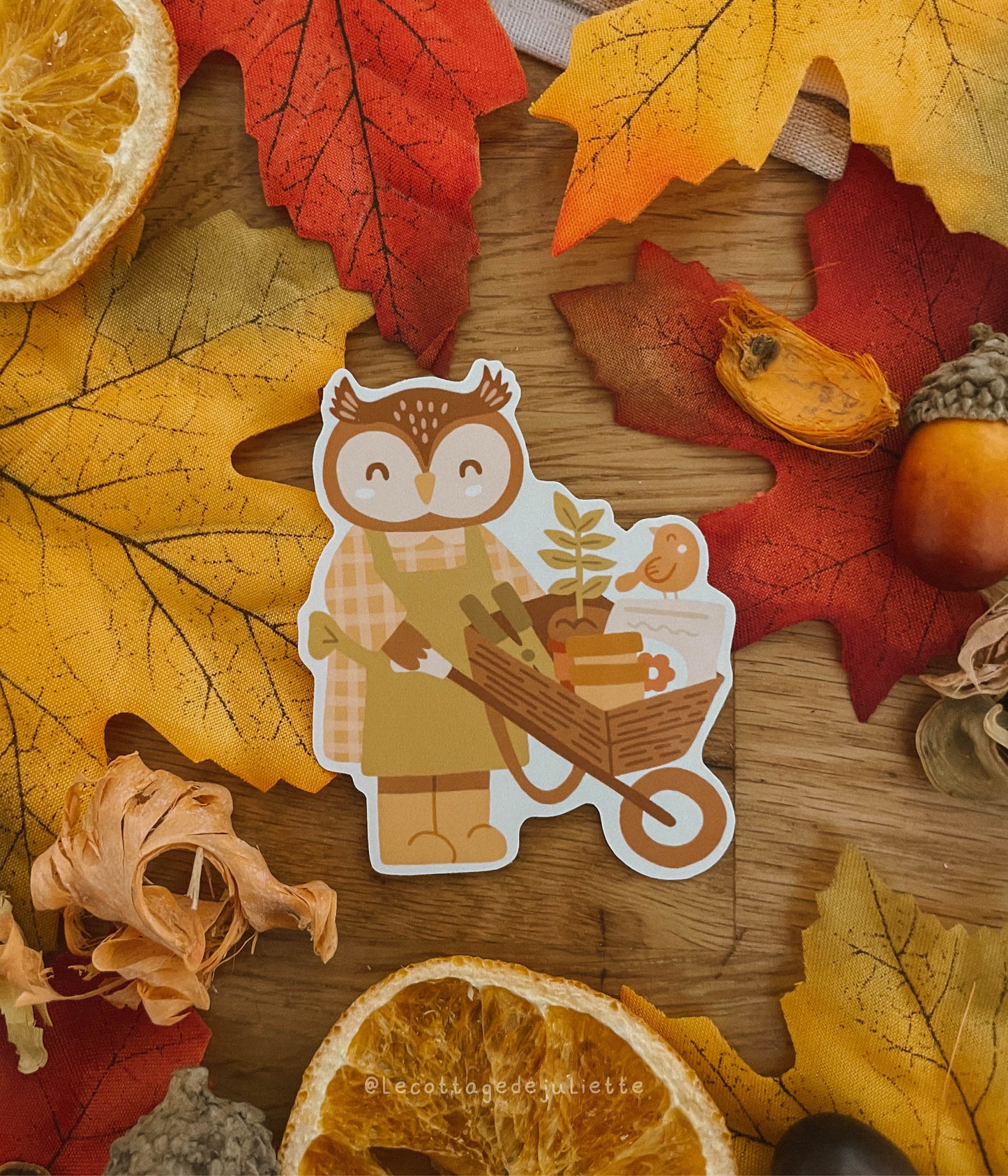 Sticker "Jardinage d'automne"