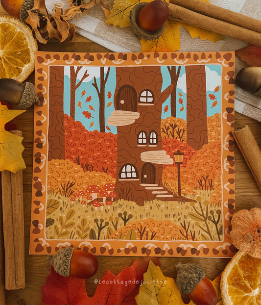 Illustration "L'arbre enchanté"