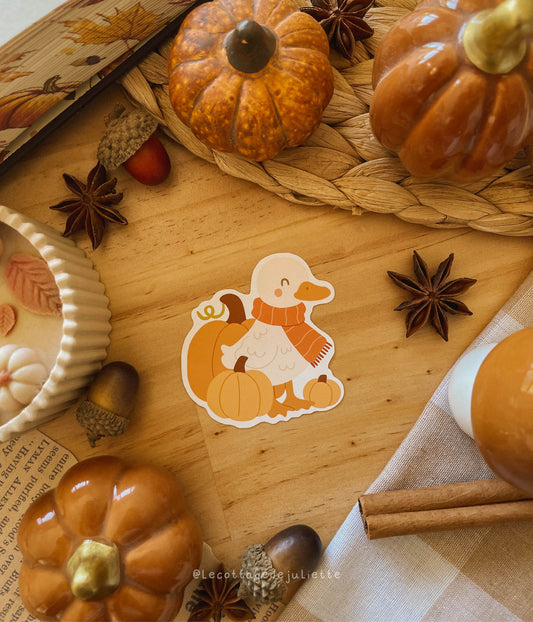 Sticker "L'oie en automne"