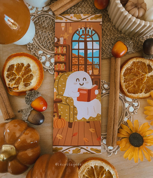 Marque-page "La bibliothèque hantée"