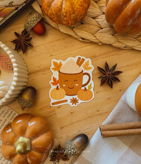 Sticker "La boisson de l'automne"